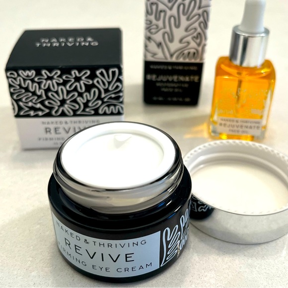 Naked & Thriving Anti-Aging Duo, Eye Cream and Face Oil - Picture 4 of 6